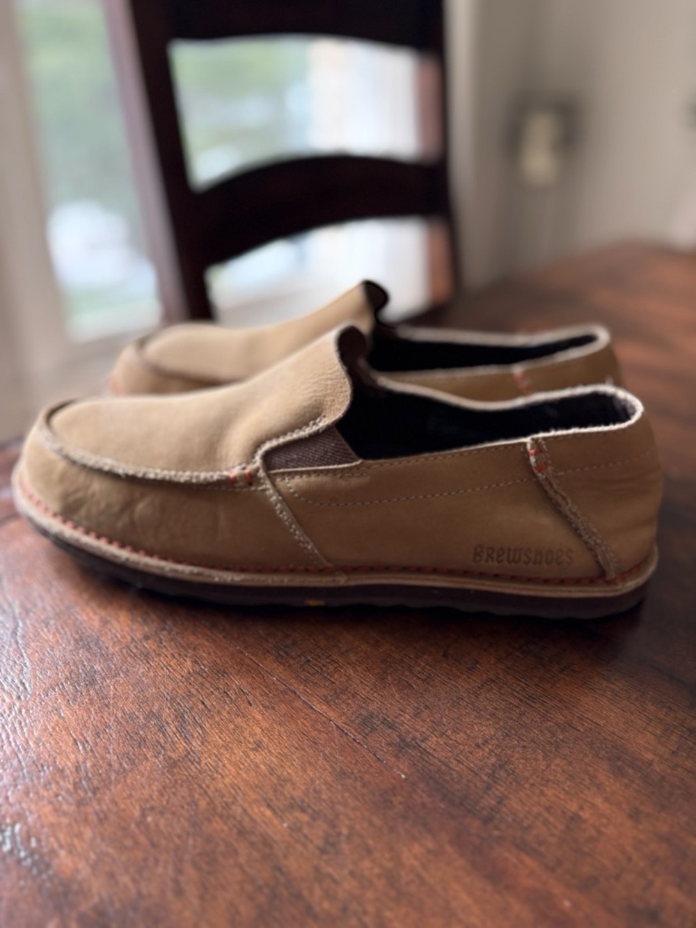 Brew Shoes “The Dude” Leather Slip-Ons 😎 | Chill Vibes Only | 10.5 M